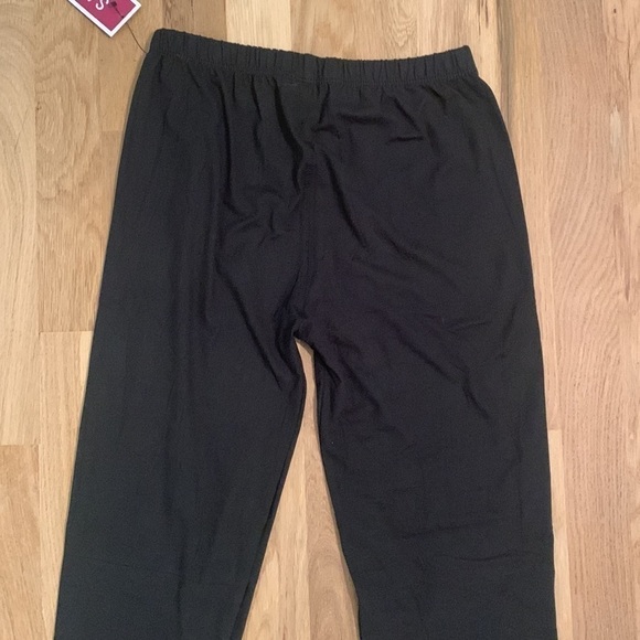 NWT SATINA Full Length Black Leggings Women’s OS - Picture 7 of 8